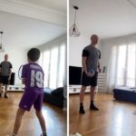 Најомразениот Французин во Хрватска тренира со синот во дрес на Лука Модриќ! (ВИДЕО)