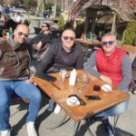 Голужа го испи кафето на Широк Сокак - го пречекаа две македонски легенди (ФОТО)