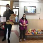 Акцијата комплетирана - донирани плишаните играчки од дербито меѓу Еурофарм Пелистер и Вардар (ФОТО)