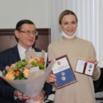Некогашна вардарка одликувана со Орден за заслуги во Русија
