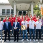 Златните кадети на прием кај претседателот Пендаровски