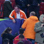 Европското во Скопје со фудбалски шмек: Рафаел Ван Дер Варт на трибините во „Борис Трајковски“(ФОТО)