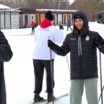 Ристовска и колешките со новогодишен „тренинг“ на скии (ВИДЕО)