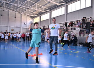 📷 Ракометниот караван пристигна во Прилеп – над 200 деца уживаа во спорт и дружење