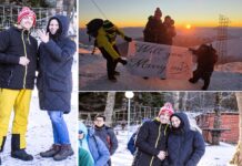 📷 Романтично „ДА“ на 2600 метри – македонски ракометар со запросување на врвот на Пелистер!