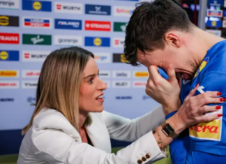 Хрватот Maртиновиќ во солзи по пласманот во полуфиналето, новинарка го тешеше