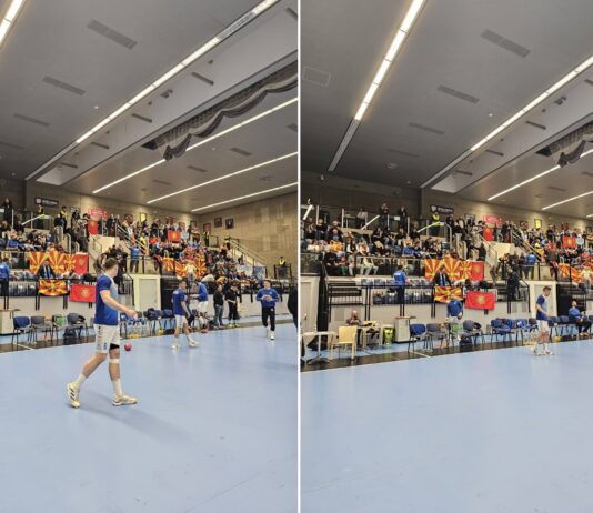 📷 Како дома во Прага – Охрид го бодрат повеќе од 200 Македонци!