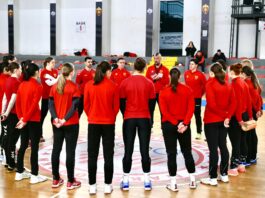 Дамите на собир, во мислите само едно – победа во Белгија