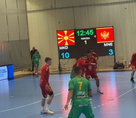 Македонските кадети со победнички старт – совладана Црна Гора