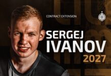 Партизан го задржа Русинот Иванов за наредната сезона