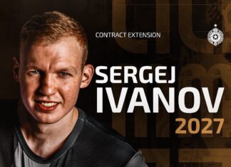 Партизан го задржа Русинот Иванов за наредната сезона